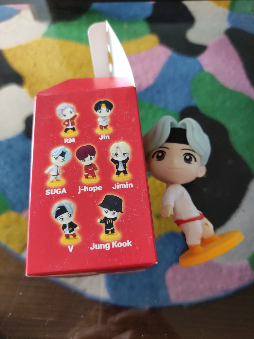 Suga-BTS Tiny Tan Happy Meal Toy
